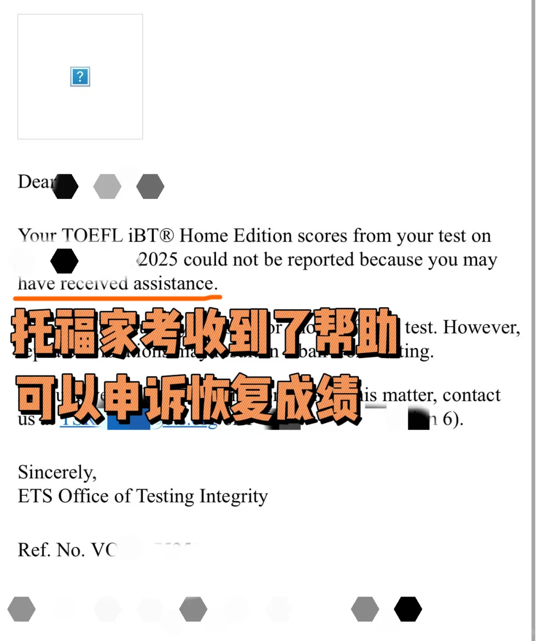 11.1递成绩，托福家考分数被取消，还能出分吗