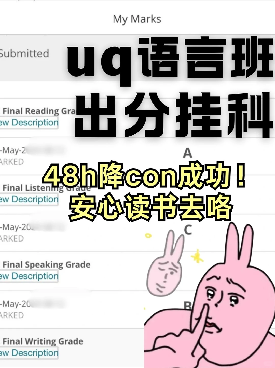 昆士兰语言班挂科！人家开学你重修？不可能